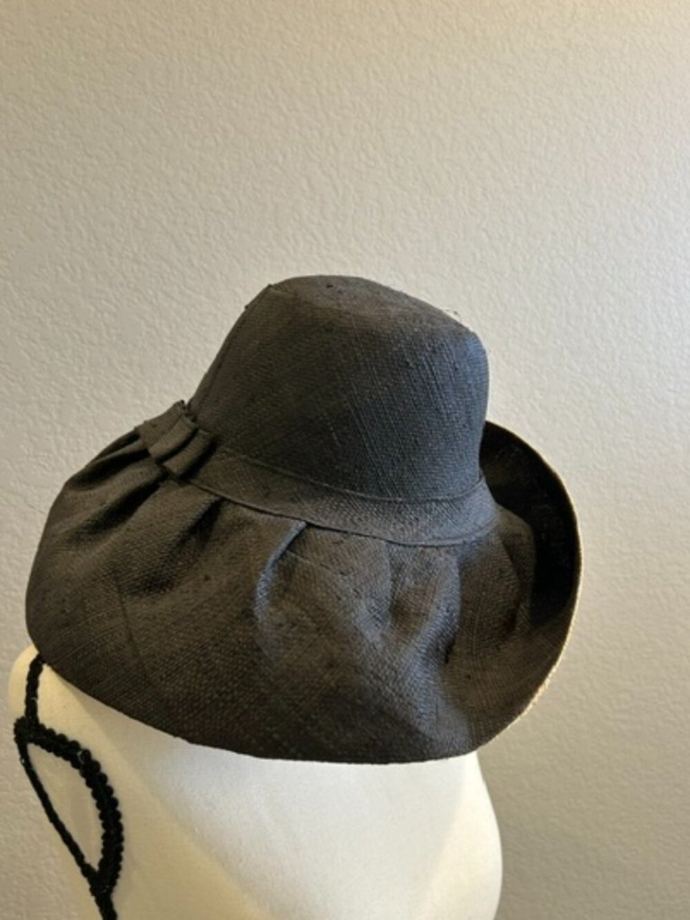 Raffia Curve Brim Hat